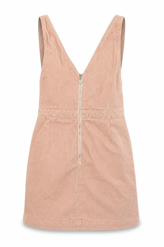 Front view of Denim Co women’s pink mini, size UK 4