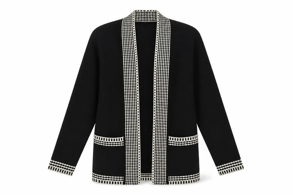 Preworn Womens Black   Cardigan Jumper Size S