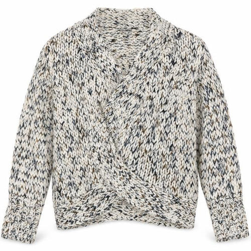 Nina Murati Womens White   Cardigan Jumper Size L