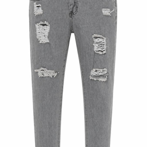 Preworn Mens Grey   Skinny Jeans Size M L28 in