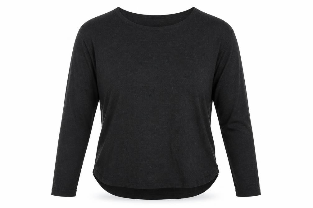 Front view of H&M women’s grey jumper, size S