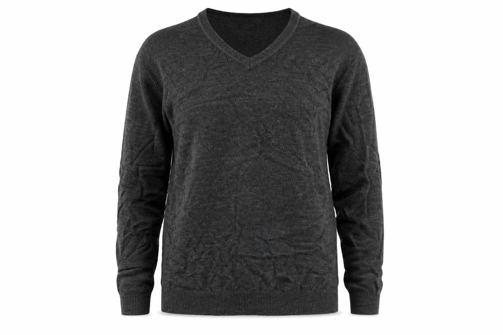Front view of F&F women’s grey jumper, size S