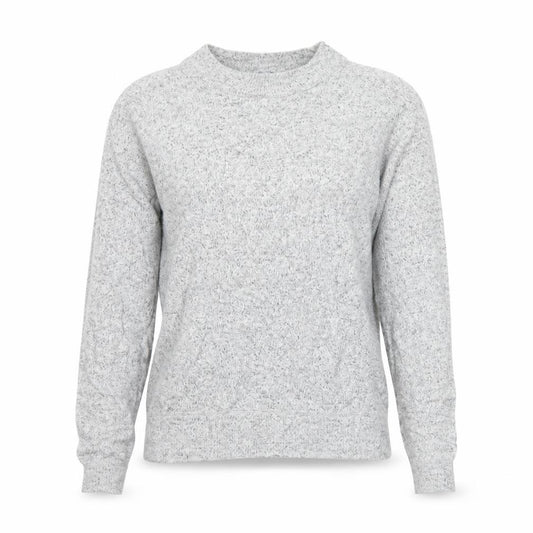 Front view of F&F women’s grey jumper, size UK 6
