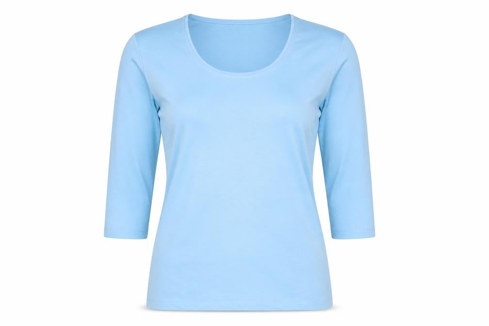 Buinness Boutique Womens Blue   Basic T-Shirt Size M