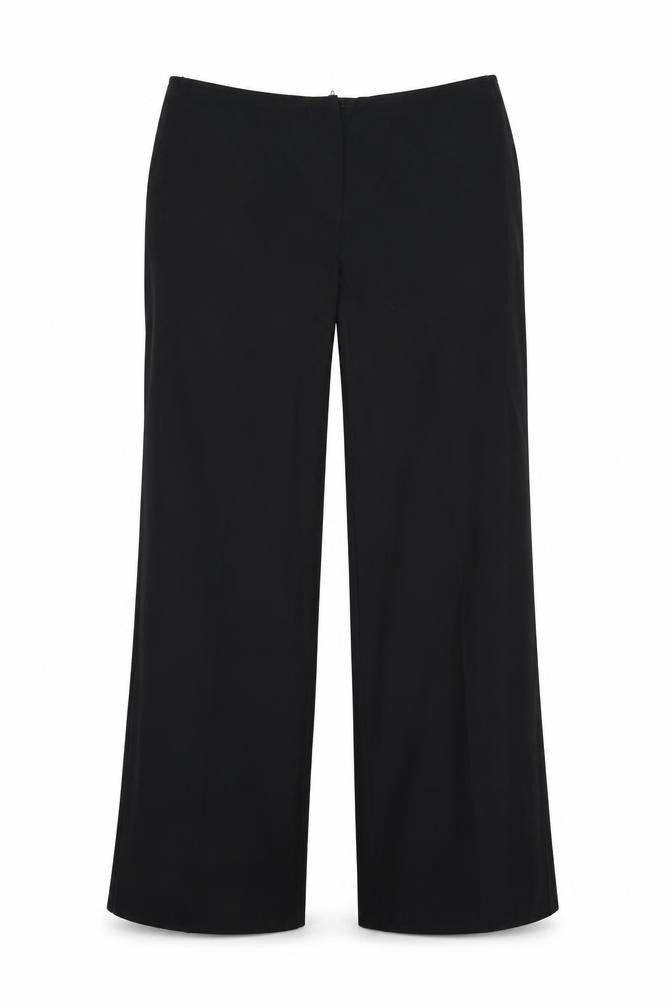 Preworn Womens Black   Trousers  Size 12 L26 in