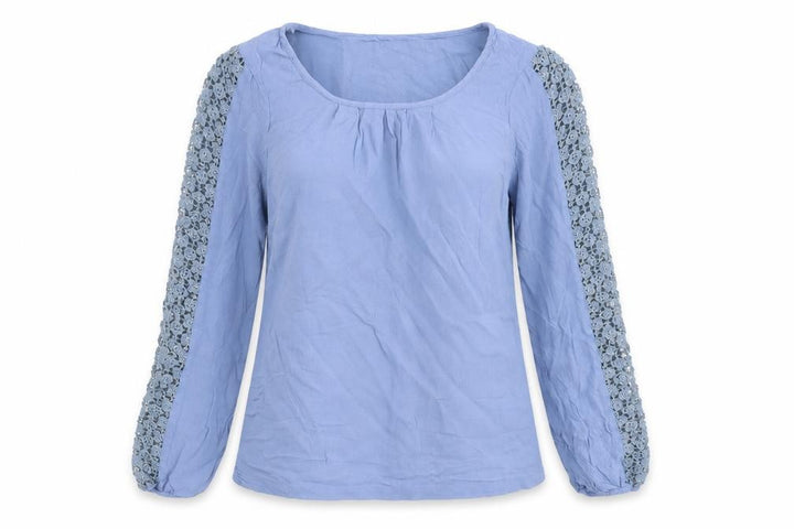 Monsoon Womens Blue Basic Blouse Size 8
