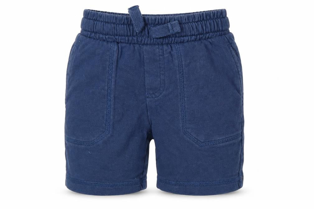 Front view of Mini Club Baby Blue Jogger Trousers, size 12, Months