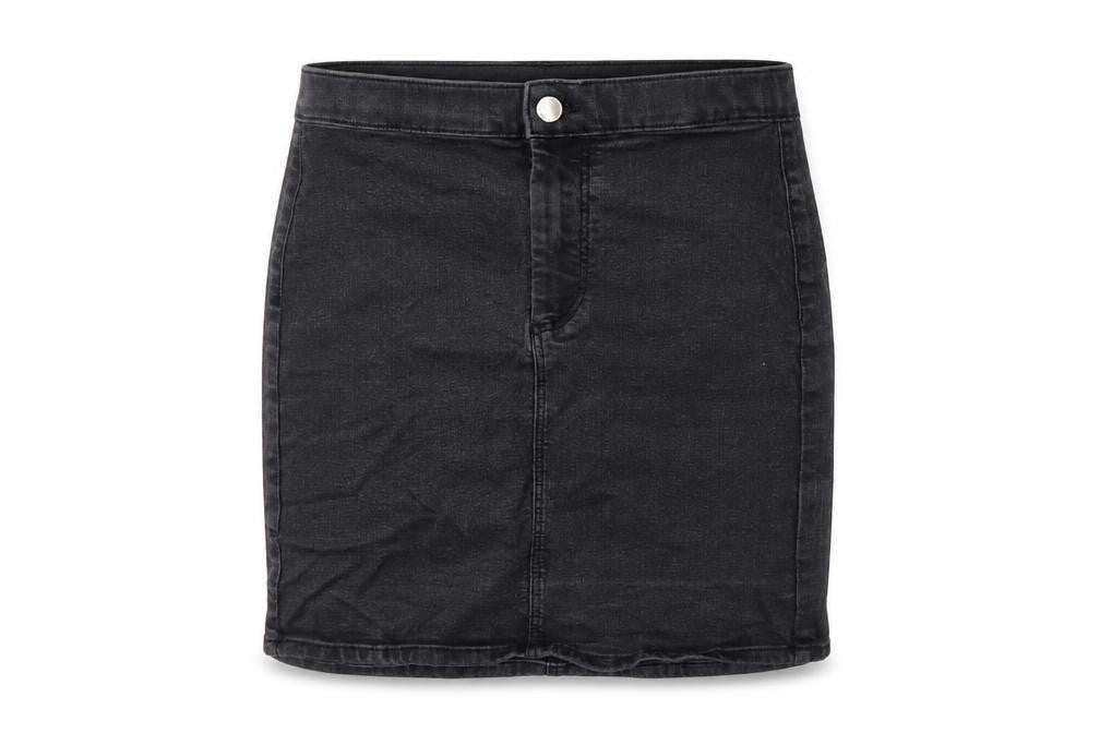 Topshop Womens Grey   Straight & Pencil Skirt Size 10