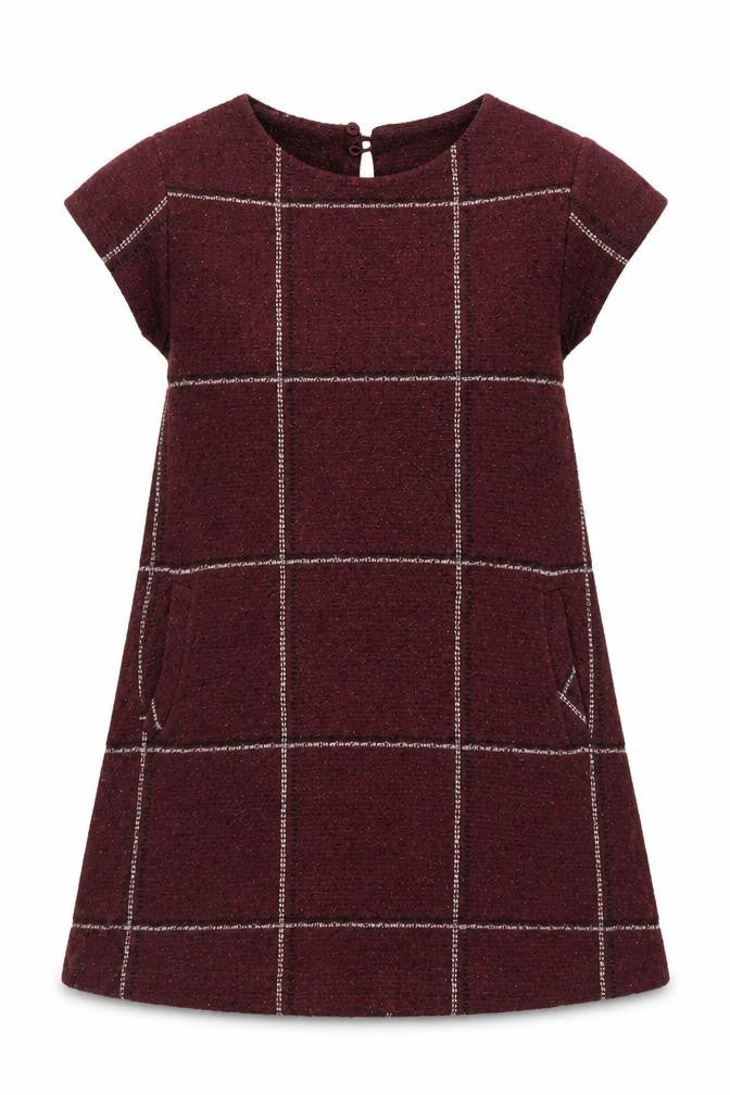 Front view of Zara girls’ multicoloured a-line, size 7, years