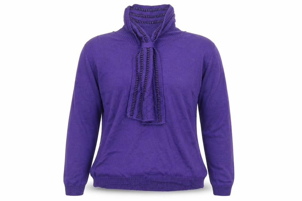 Envy Womens Purple   Pullover Jumper Size M