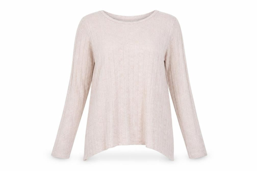 Front view of George women’s pink jumper, size L