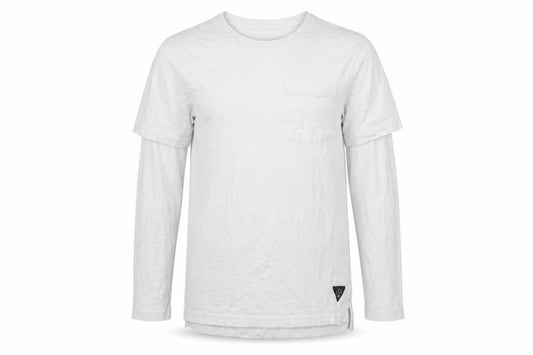Front view of F&F boys’ white jersey t-shirt, size 8-9, years
