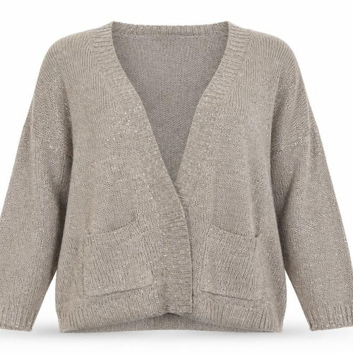 Wallis Womens Brown  Knit Cardigan Jumper Size L