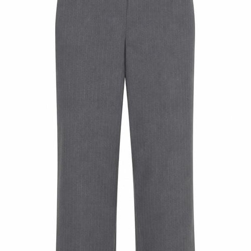 Evie Womens Grey Striped  Trousers  Size 14 L23 in