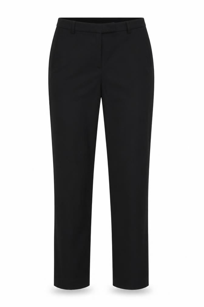 Front view of Tu women’s black trousers, size UK 8, 29-inch leg