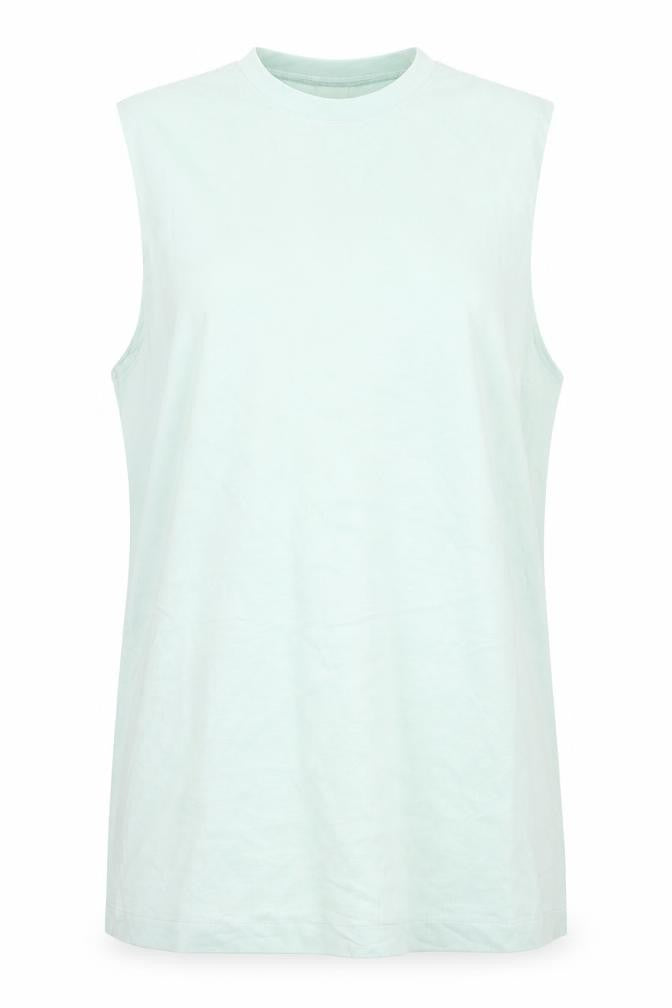 Front view of H&M women’s green a-line, size S