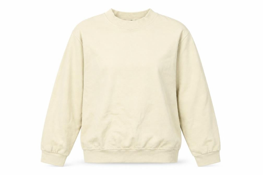 Boohoo Womens Beige   Pullover Sweatshirt Size S