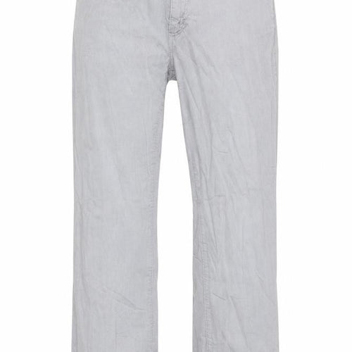 Angel Womens Grey  Denim Straight Jeans Size 30 in L29 in