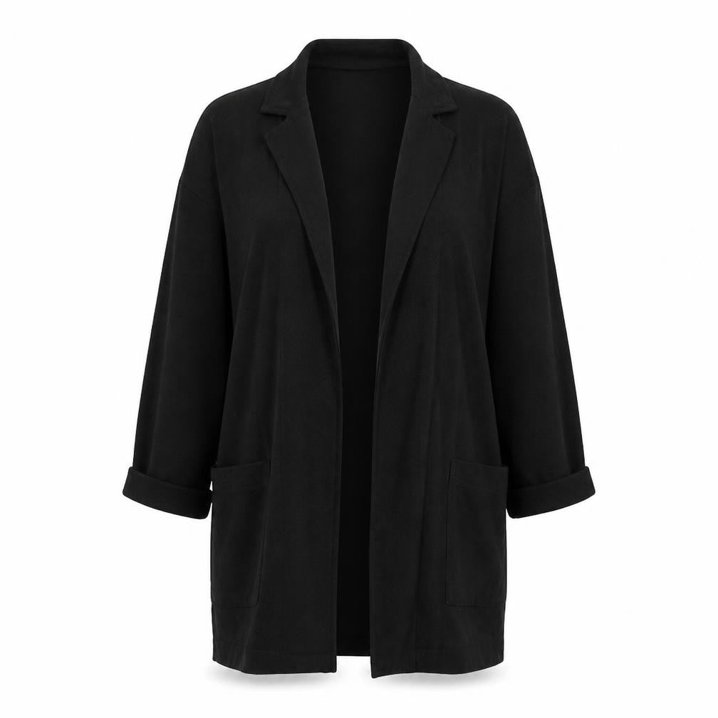 Front view of Primark women’s black jacket, size UK 10