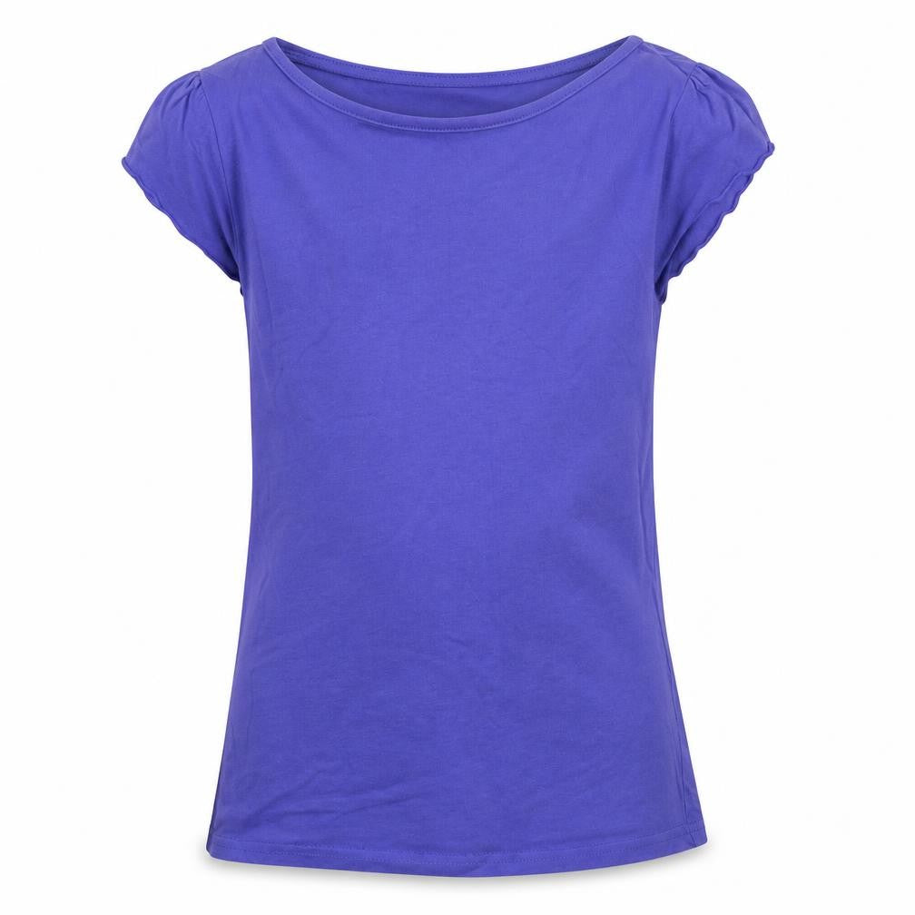Front view of George boys’ blue jersey basic t-shirt, size 10-11, years