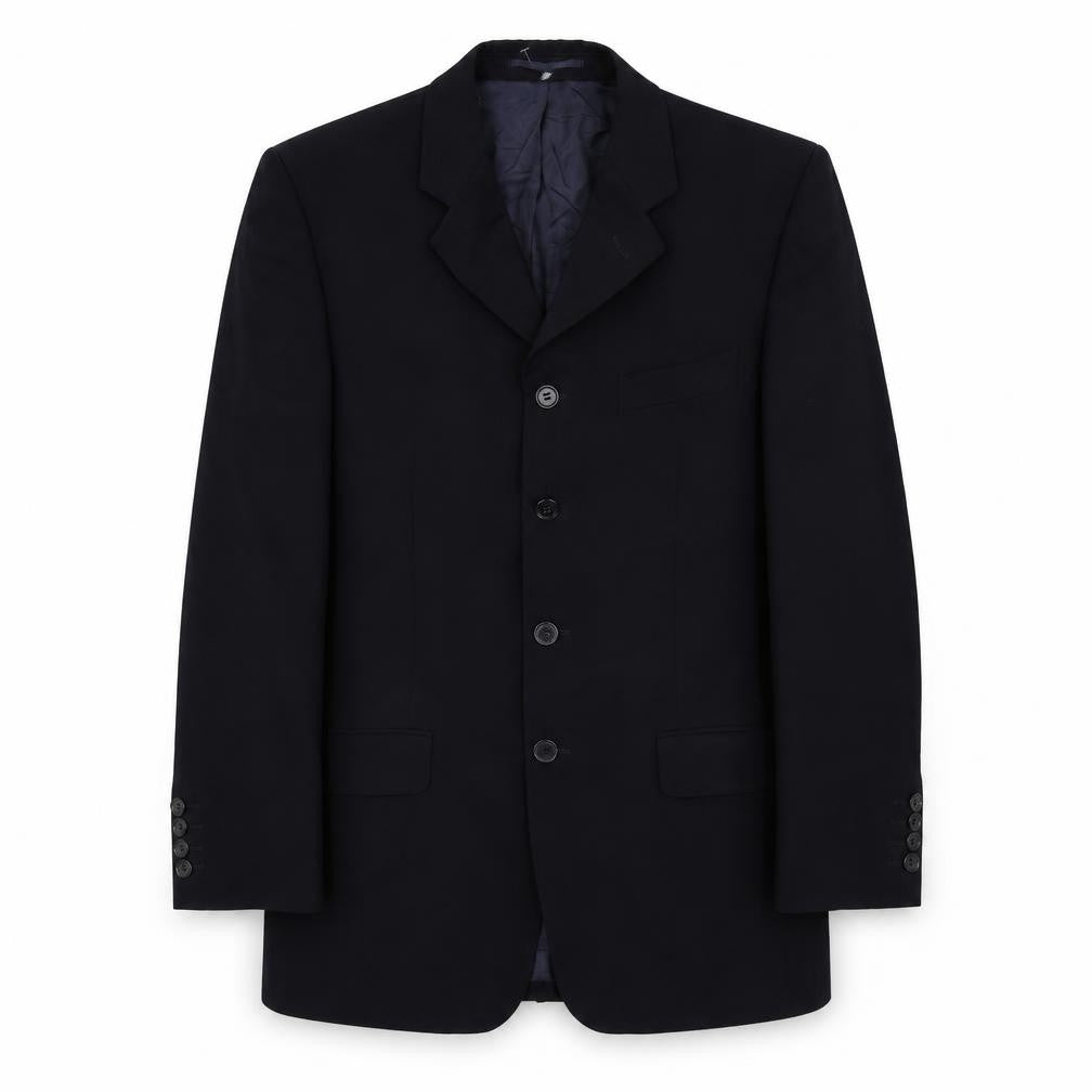 Front view of Principles men’s blue jacket suit trousers, size 36