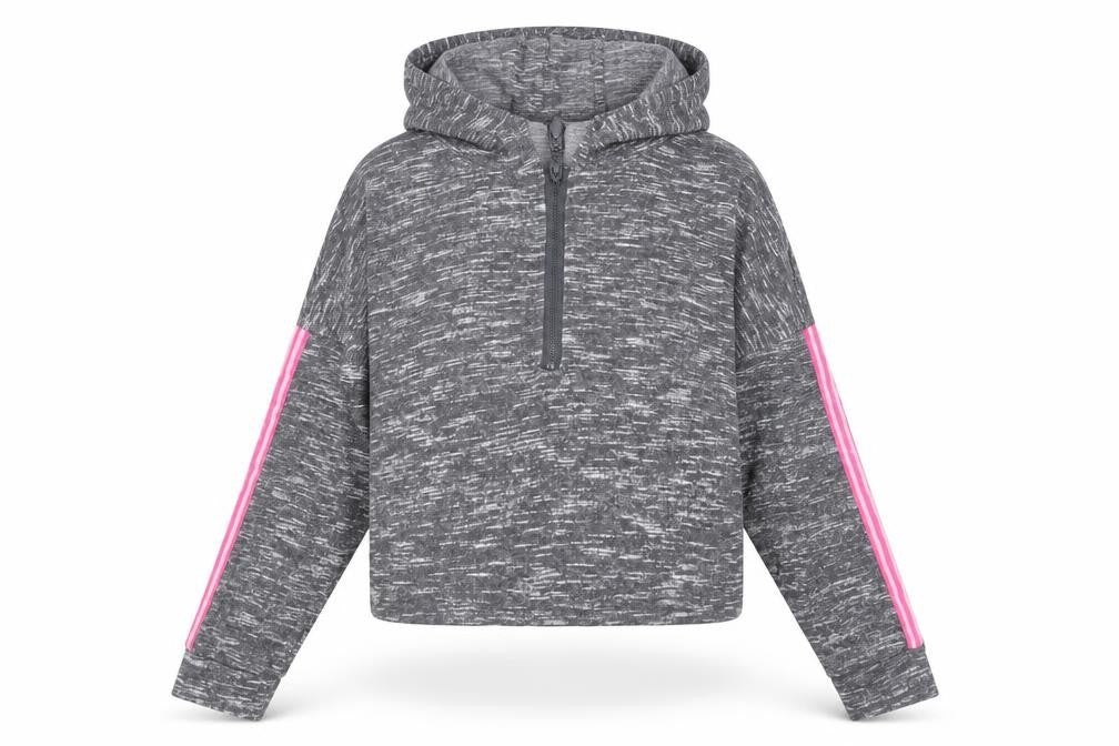 Front view of Missguided women’s grey jumper, size UK 10