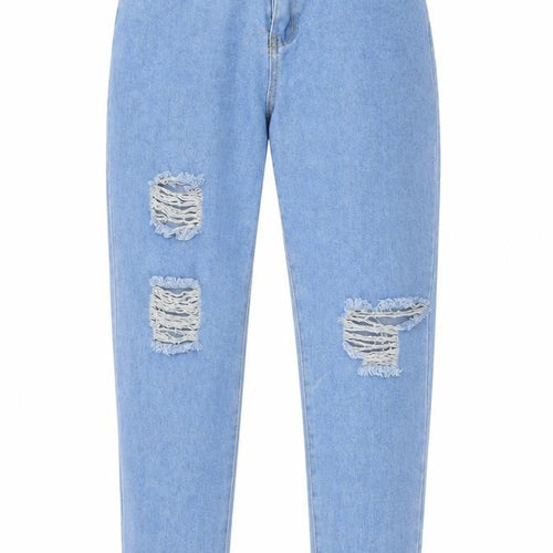 Boohoo Womens Blue  Denim Mom Jeans Size 10 L28 in