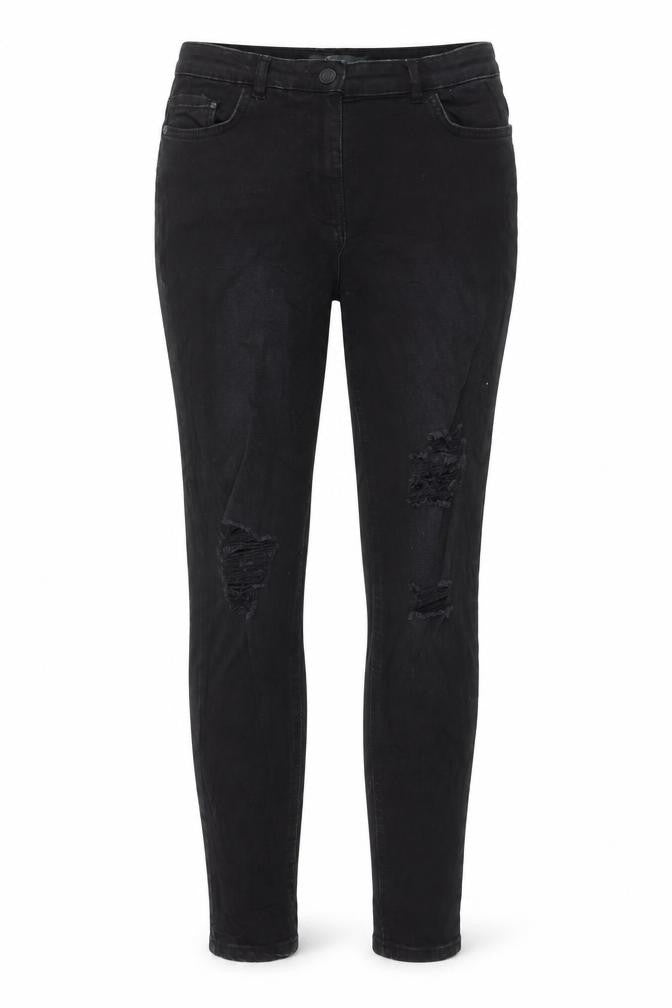 Studio Denim Womens Black  Denim Skinny Jeans Size 12 L28 in