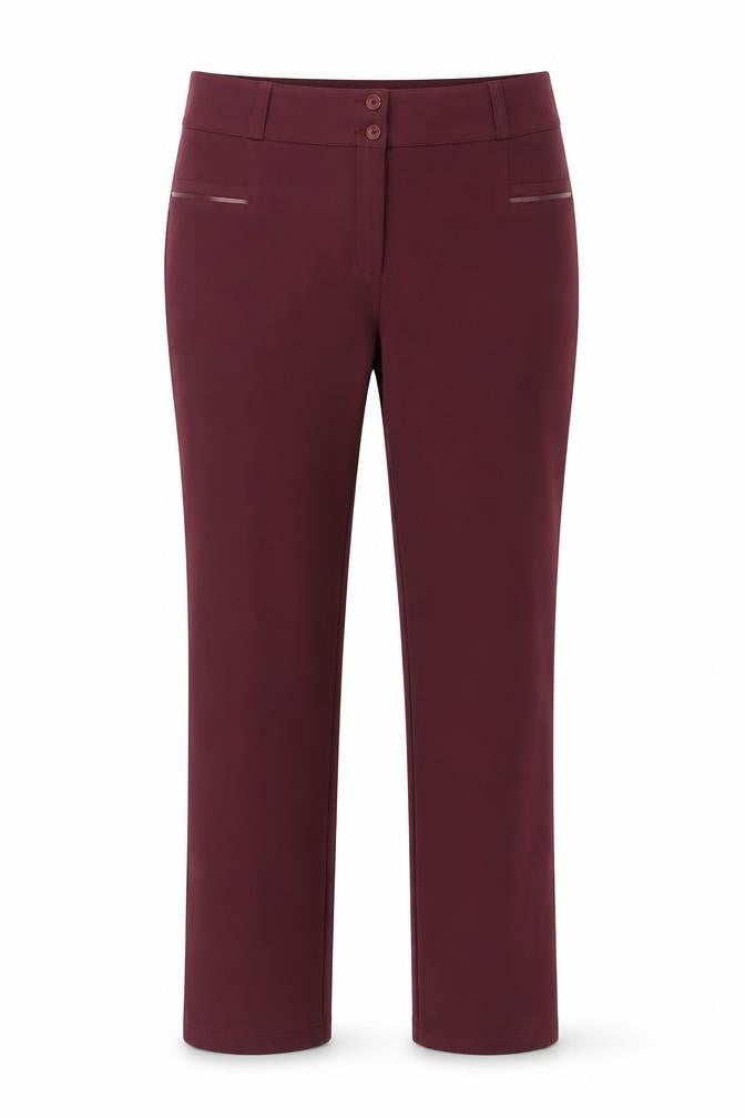 Fabo Womens Purple   Trousers  Size 34 in L29 in