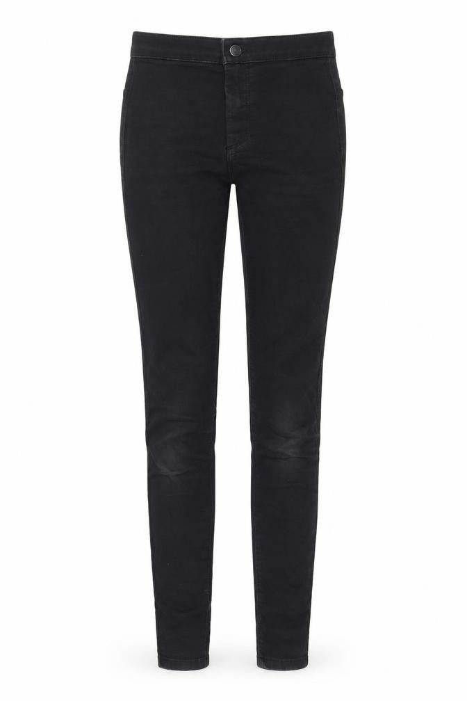Topshop Womens Black  Denim Skinny Jeans Size 24 in L28 in
