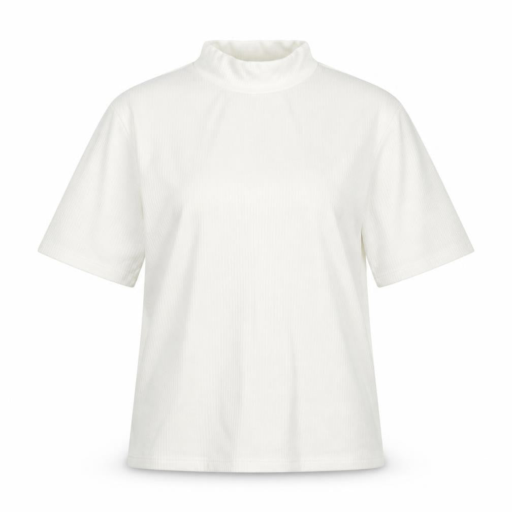 Front view of H&M women’s white jumper, size M