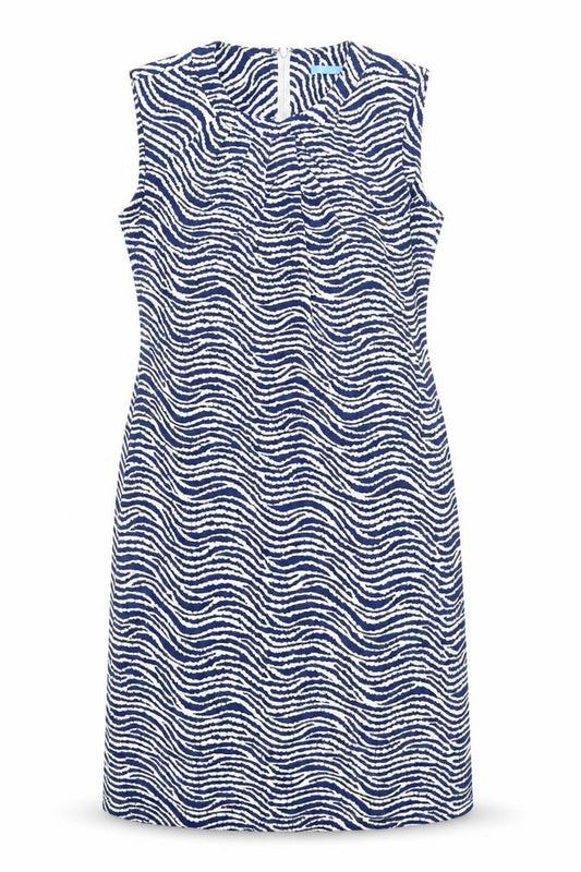 J. McLaughlin Womens Blue Striped  Sheath  Size S