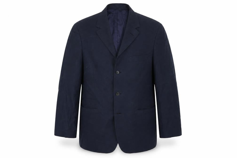 Front view of Ultimo men’s blue jacket blazer, size 40