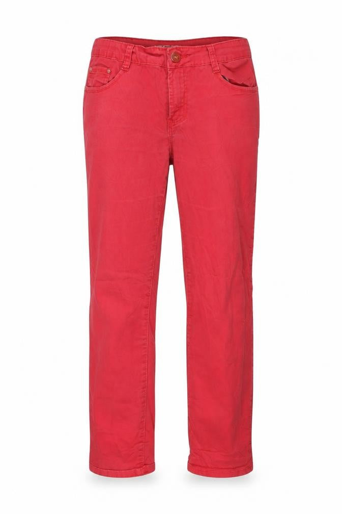 Miss Cherry Womens Red   Straight Jeans Size 31 in L28 in