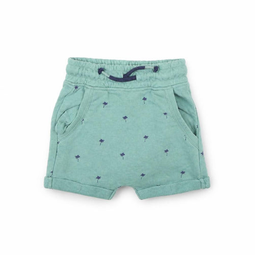 George Baby Green Floral  Cropped Trousers Size 18 Months