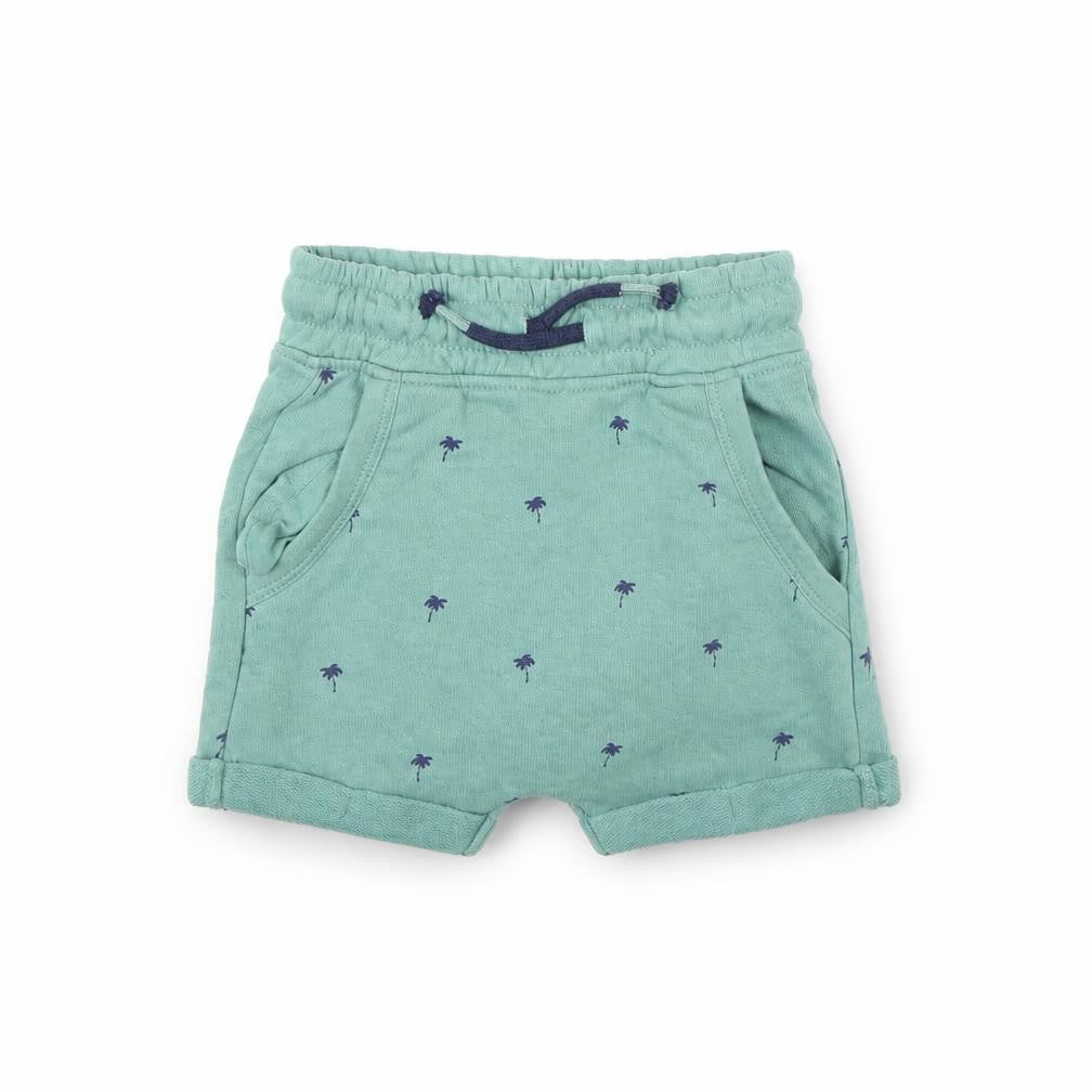 George Baby Green Floral  Cropped Trousers Size 18 Months