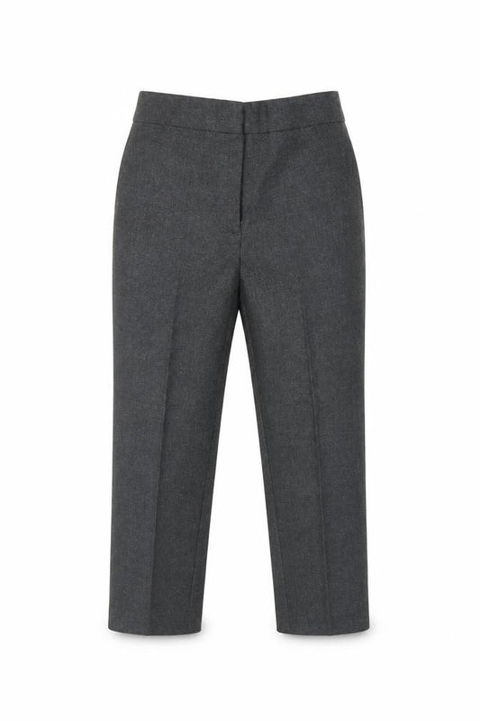 Front view of George boys’ grey dress pants trousers, size 3, years - school