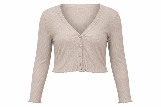 Front view of Primark women’s brown jacket, size S