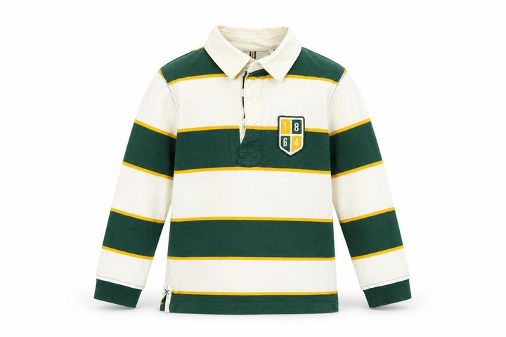 John Lewis Boys Multicoloured Striped Basic Polo Size 5 Years