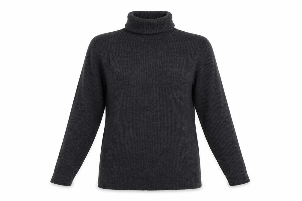 Front view of Preworn women’s grey jumper, size S