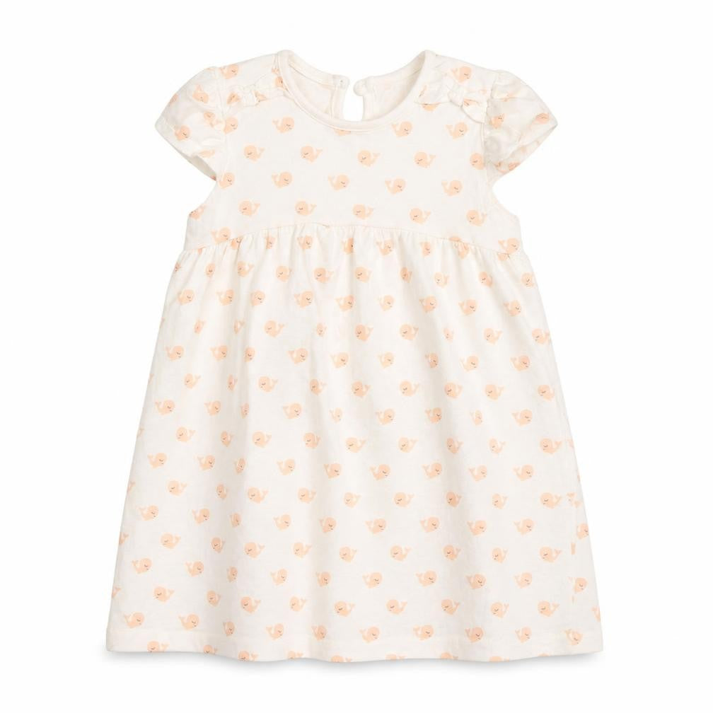 George Baby White Geometric  A-Line  Size 18-24 Months