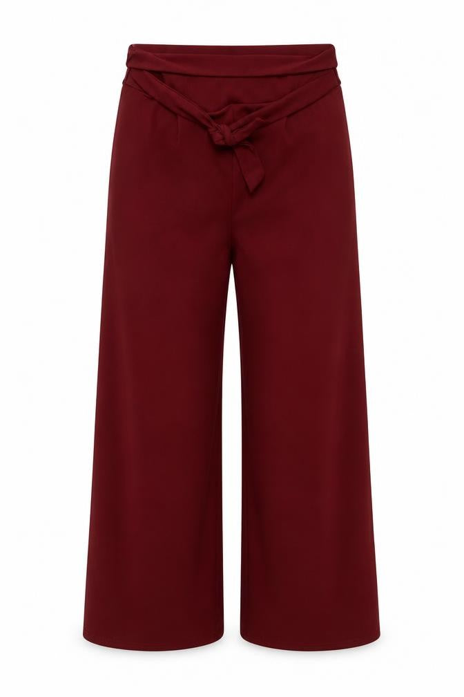 Femme Luxe Womens Red   Trousers  Size 37 in L29 in