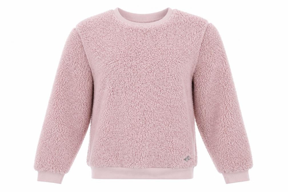 Front view of SoulStar women’s pink jumper, size S