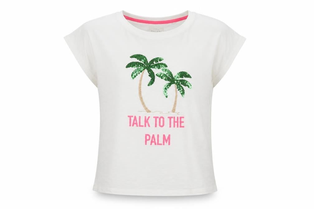 Front view of Next women’s white top pyjama top, size XS