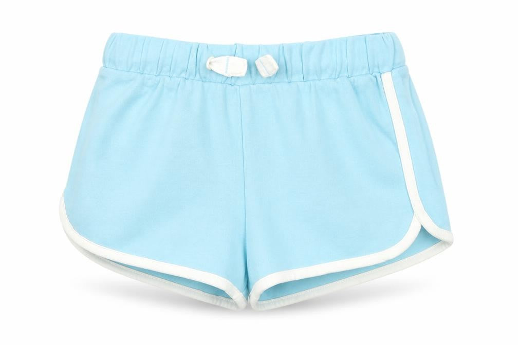 M&S Girls Blue    Sleep Shorts Size 6-7 Years  -