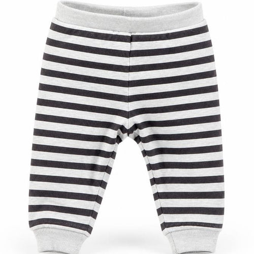 F&F Baby Grey Striped  Sweatpants Trousers Size 3-6 Months