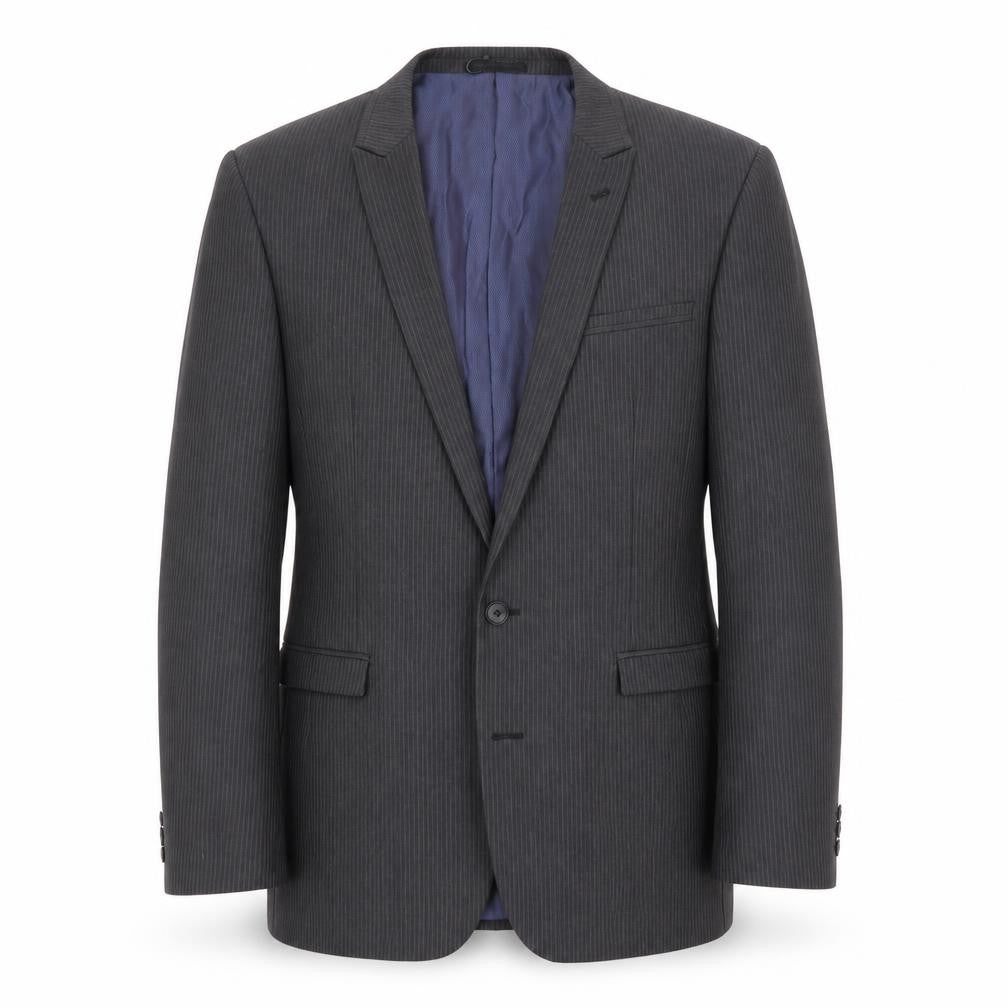 Front view of Next men’s grey jacket suit jacket, size 40