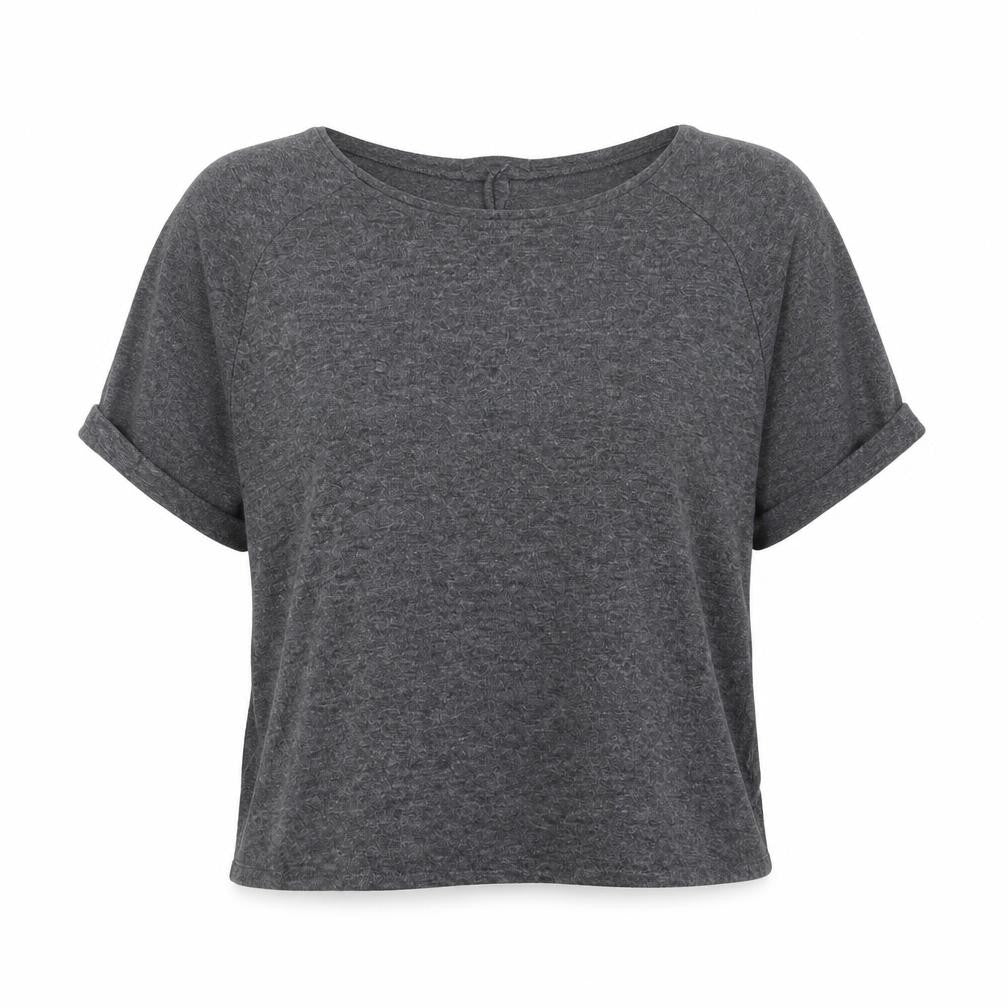 Front view of Atmosphere women’s grey knit jumper, size UK 12