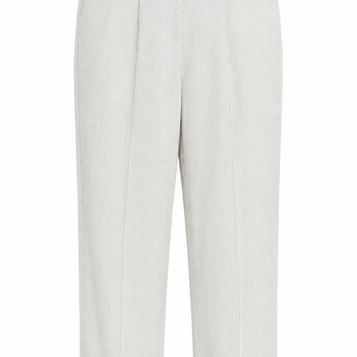 Bonmarché Womens Beige Striped  Trousers  Size 14 L26 in