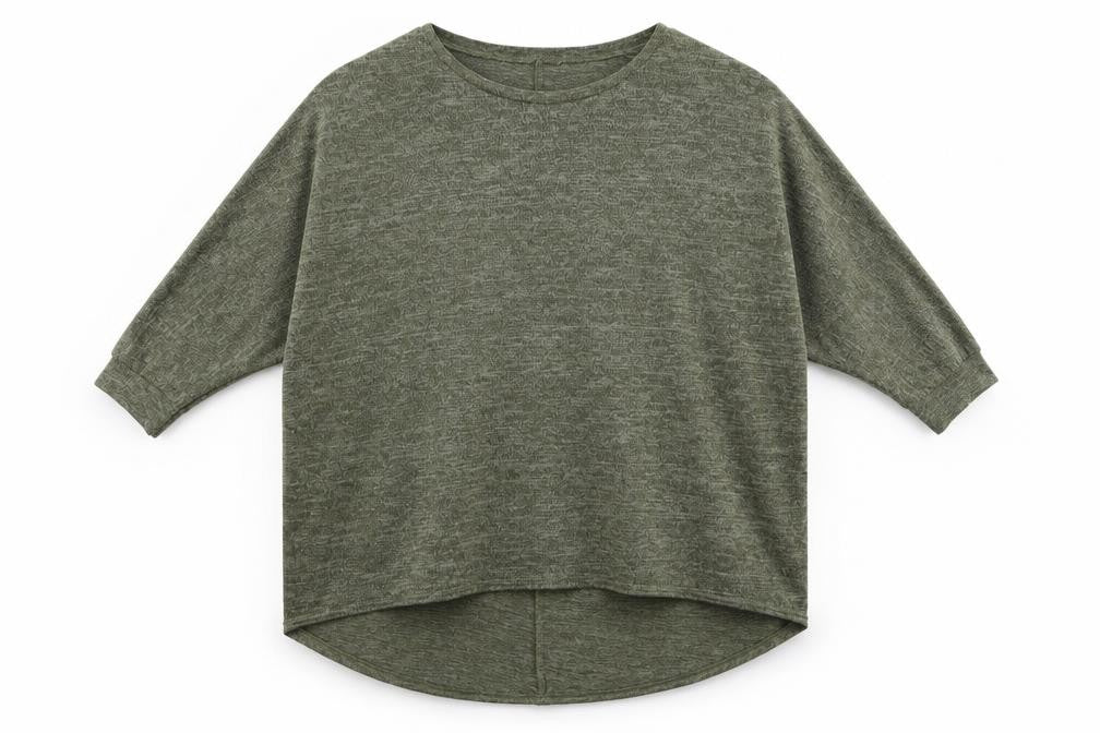 body wear Womens Green   Basic T-Shirt Size S